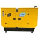 Дизельный генератор ETVEL ED-70B в кожухе с АВР
