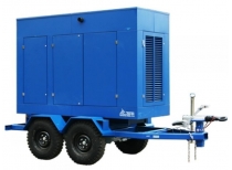Дизельный генератор ТСС АД-250С-Т400-2РПМ17 на шасси с АВР
